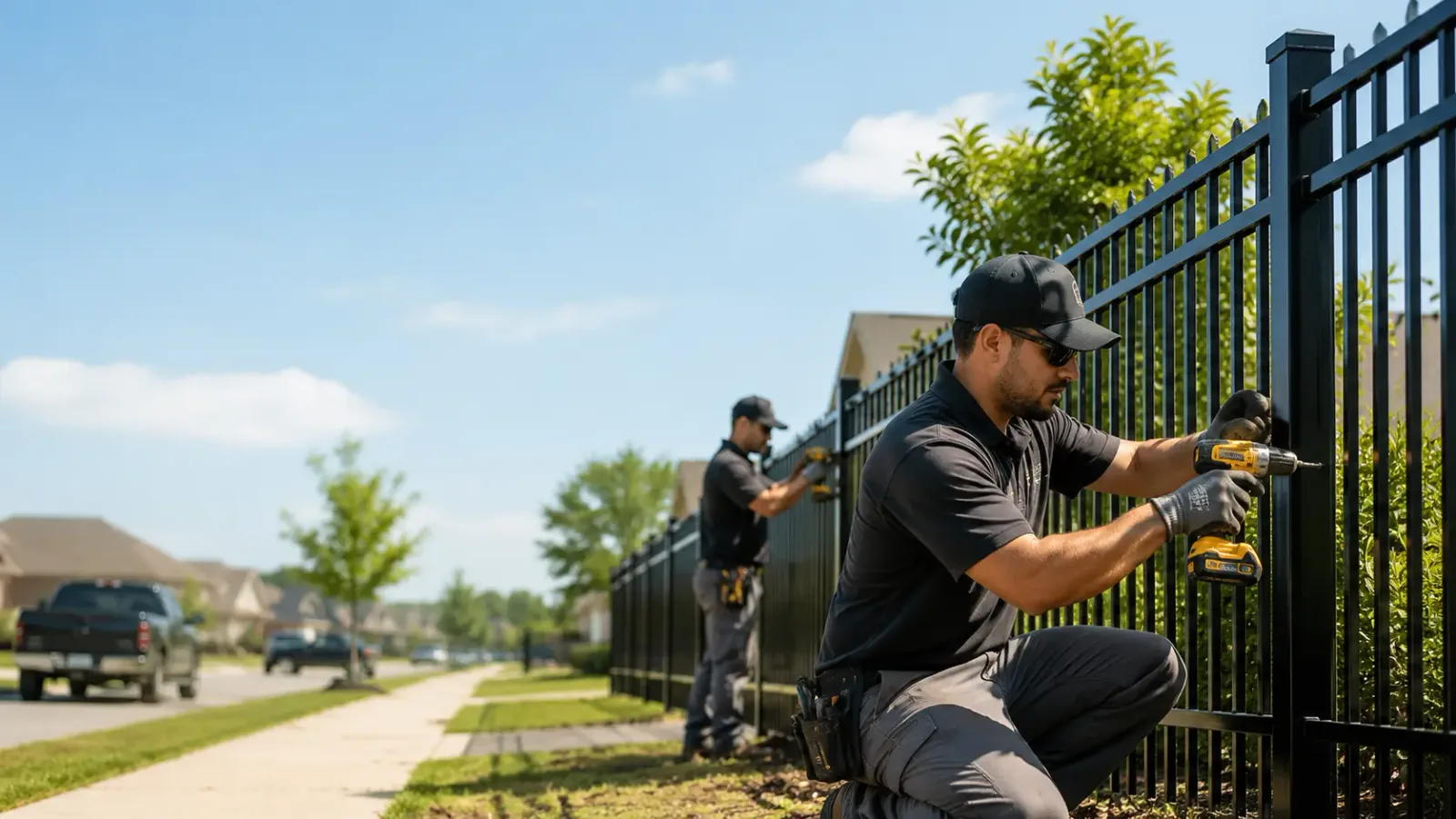 Metal Fence Installation in Woodbine, KY